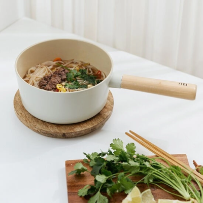 Bộ 2 nồi, chảo chống dính bếp từ Neoflam Fika Hàn Quốc