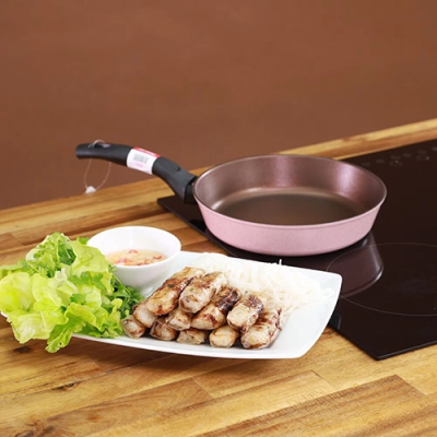 Chảo chiên Neoflam Reverse 24cm - Hồng