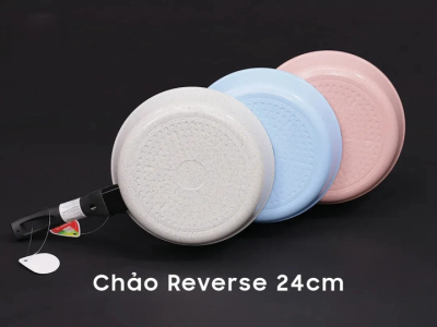 Chảo chiên Neoflam Reverse 24cm - Hồng