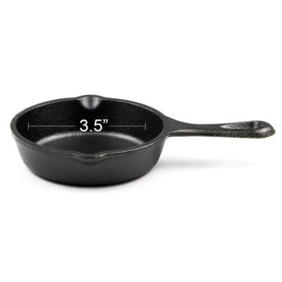 Chảo gang Lodge - LMS3 Chảo gang mini 8.89cm