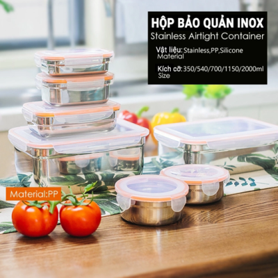 Hộp Inox 1150ml GGOMI GV588