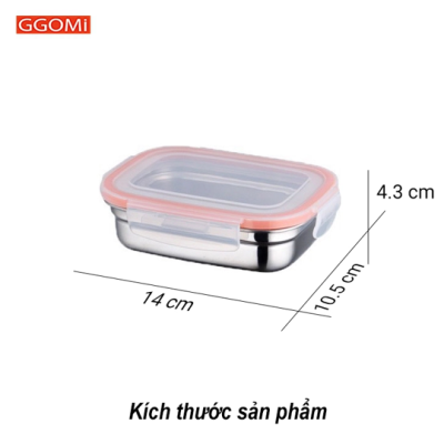 Hộp Inox 350ml GGOMI GV585