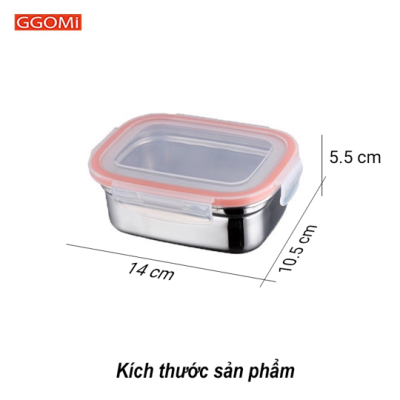 Hộp Inox 540ml GGOMI GV586