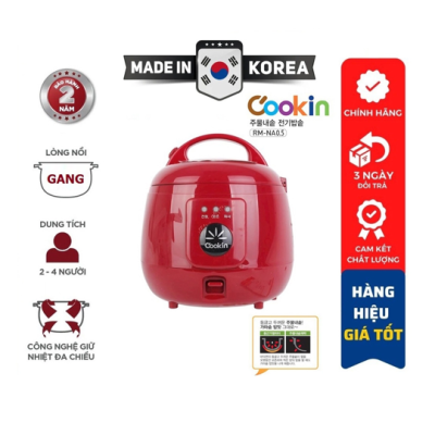 Nồi cơm điện Hàn Quốc Cookin RM-NA05 0,5 lít