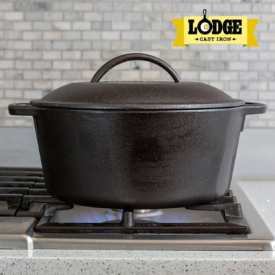 Nồi gang Lodge - L8DOL3 25.7cm, dung tích 4.73 lít