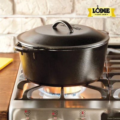 Nồi gang Lodge - L8DOL3 25.7cm, dung tích 4.73 lít