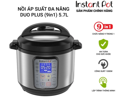 Nồi Áp Suất Đa Năng Instant Pot Duo Plus 5,7L 9-in-1