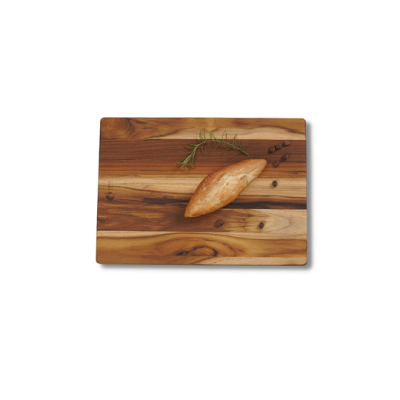 Thớt gỗ Teak chữ nhật trơn - CNT02 35x25x1.4cm